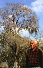 Mac Conway today on his expanse of land in Florida