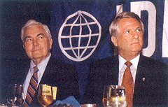 Conway and Georgia's Gov. Zell Miller (now a U.S. senator)