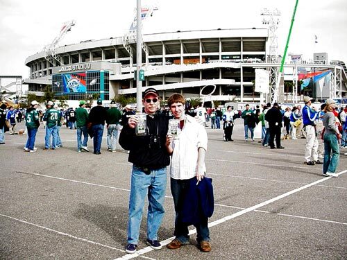 Jeff Carpenter and son