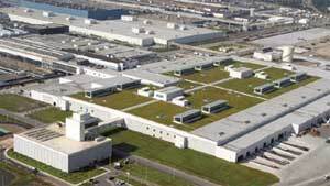 Ford truck plant in Dearborn