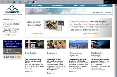 Click to visit GlobeExplorer.com