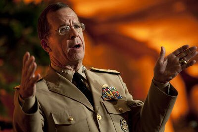 Chairman of the Joint Chiefs of Staff Navy Admiral Mike Mullen addresses civic and business leaders in Tucson, Ariz., Oct. 1, 2010. 