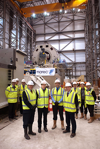 Inside Narec's 15MW drive train test facility