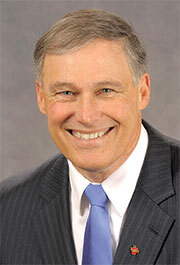 Washington Gov. Jay Inslee is a leading proponent of the clean energy economy.