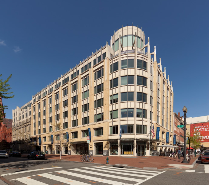 Portrait of Building in Washington DC