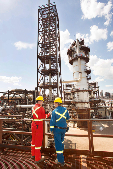 Shell Workers Scotford Upgrader